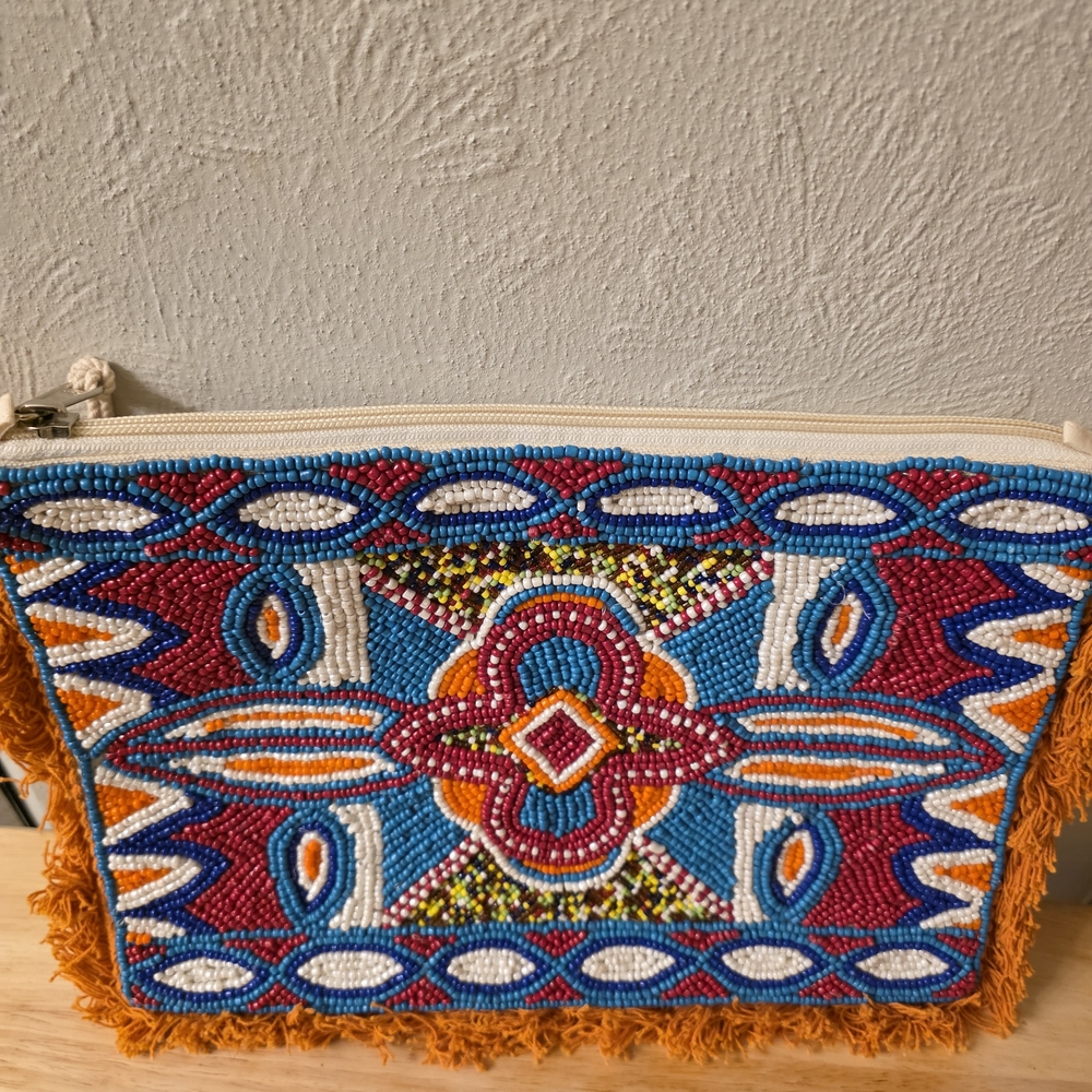 Sassy Jones Vintage Style Box Beaded Clutch
